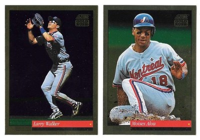 1994 Score Gold Rush - MONTREAL EXPOS Team Set