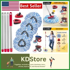 O Cedar RinseClean Spin Mop Replacement Set