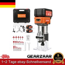 Akku Bürstenloser Oberfräse Für Gravieren 21V Holzfräse Akku Bürstenloser Motor