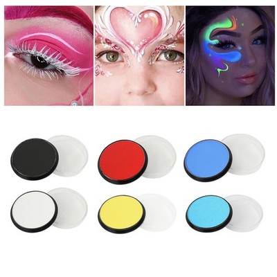 Make-up-Palette, Gesichtsfarbe, Pigment-Körperfarbe für Karneval, Cosplay,