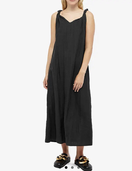 sleeve a line dress Black Long Sleeve A-Line Penni Midi Dress main image 0