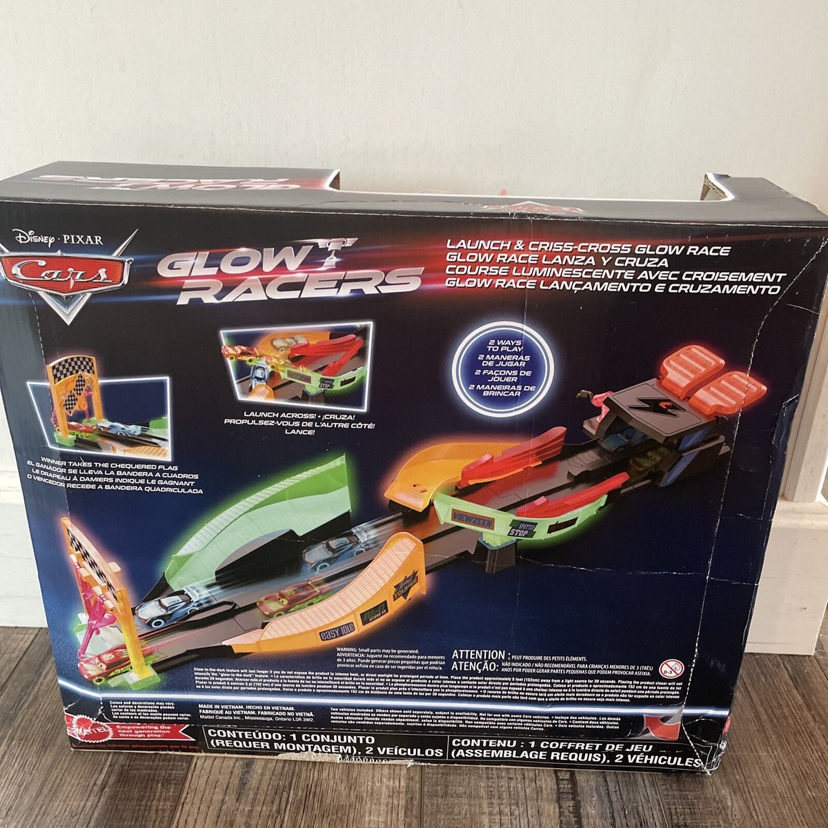 Disney Pixar Cars カーズ　クラッシュチャレンジプレイセット Disney Pixar ディズニー CARS/カーズ】 マテル カーズ プレイ