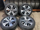 MITSUBISHI ASX 18 INCH ALLOYS  TYRES 225 55 18 X 4 PART WORN REF A2