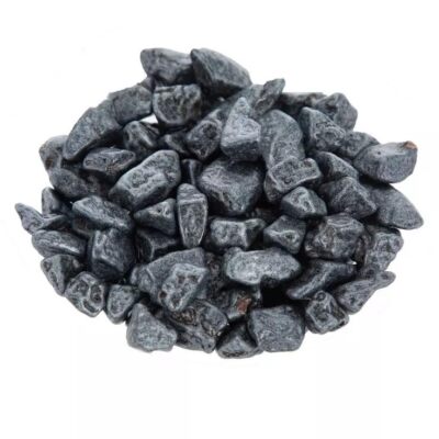 Bayside Candy Silver Nuggets Chocolate Rocks Candy - Chocolate Chunks Silver