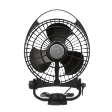 Caframo 748CABBX Bora 12V Black 3 Speed 12-Volt Cabin Fan For Compact Spaces