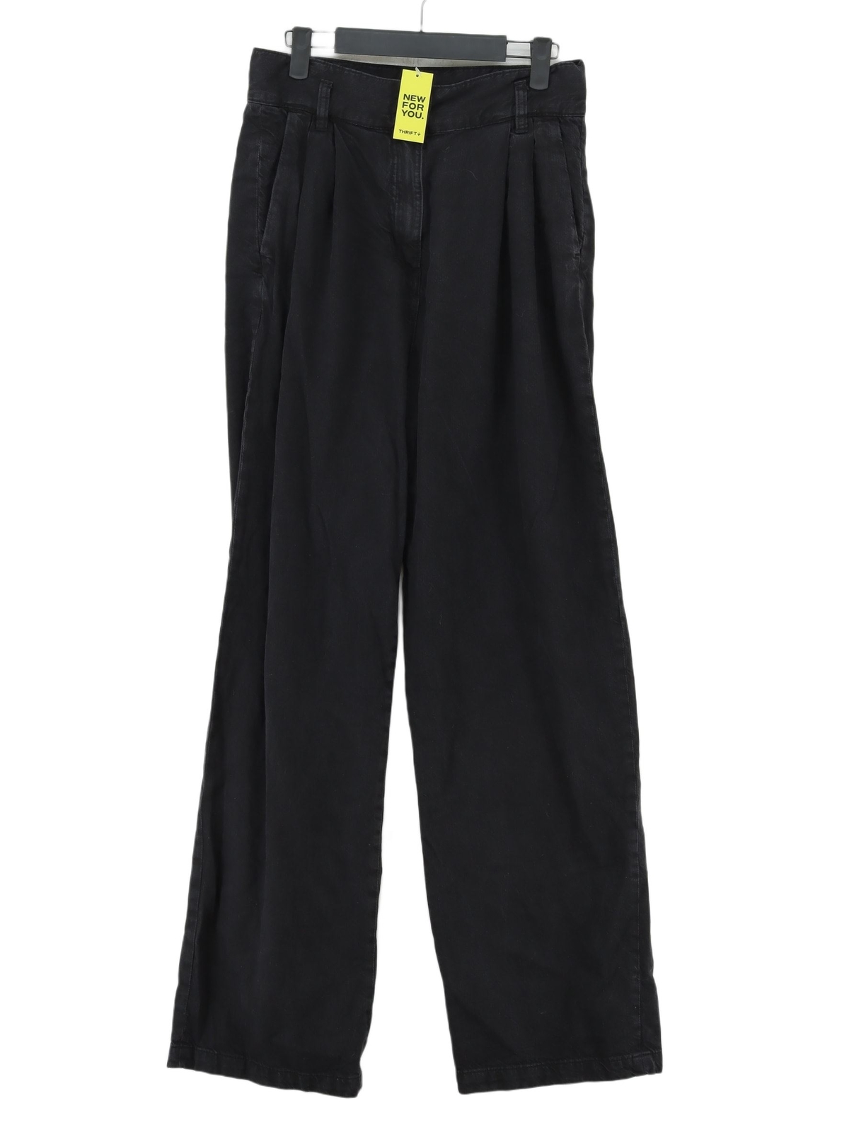 ALTRA Pantalone donna Pull&Bear M nero 100% altro cargo gamba larga