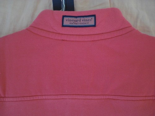 Vineyard Vines 1/2-Zip Collegiate Shep Shirt, NWT - Men’s Med - Jetty Red, Whale - Picture 4 of 9