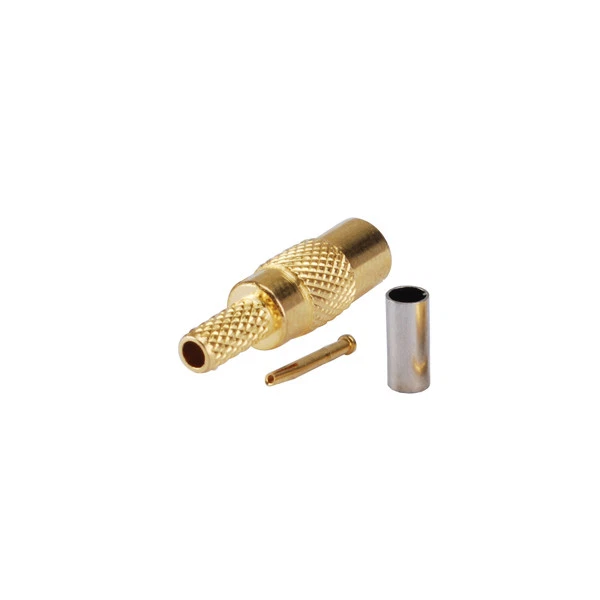 MCX Female Jack RF Coaxial Connector Solder Crimp for LMR100 RG316 RG174 cable - Image 2 of 4