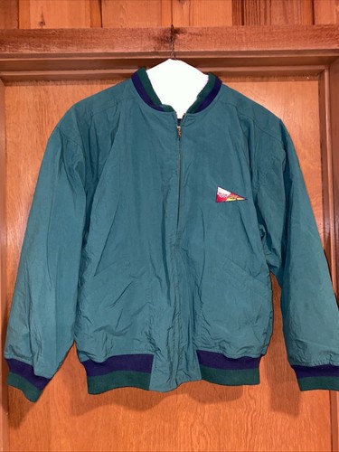 VINTAGE 1980s Team HOBIE Nautical Lined 