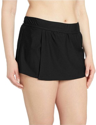 Women's Plus-Size Skirted Bikini Swim 