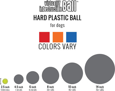 Virtually Indestructible Best Ball for Dogs, 10-inch