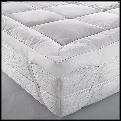 SEVENTHSTITCH EXTRA DEEP MATTRESS TOPPER 4INCH / 10CM SINGLE DOUBLE KING SUPER KING BED SIZE