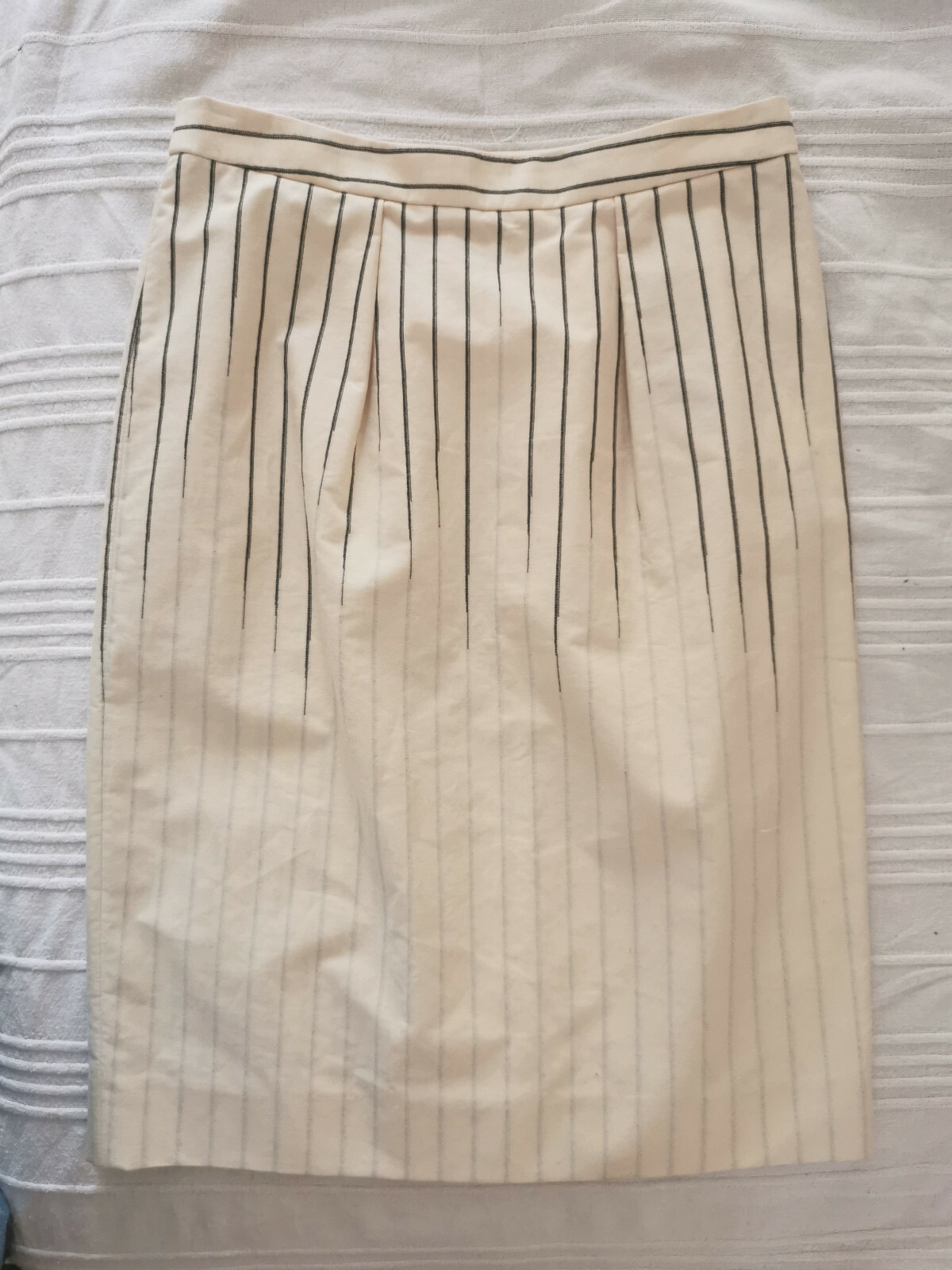 YVES SAINT LAURENT Gonna In Cotone Taglia 38fr Nuova Autentica