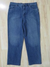 New Women  s Gloria Vanderbilt Amanda Classic Fit Tapered Pants Blue Jeans Sz 14