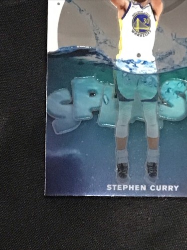 2019 Panini Optic STEPHEN CURRY #4 Splash Holo Silver Warriors Card - Picture 10 of 10