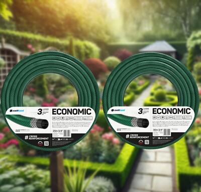 Cellfast Economic Gartenschlauch 3/4'' 20m/30m UV-beständig 3-lagig
