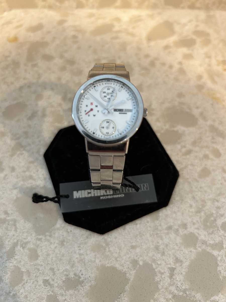MICHIKO LONDON KOSHINO Women's Watch silver case, bezel & band