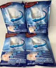 Lot of 4 New in Package Hanging Bag Moister Absorber 14oz Packs by Vacplus