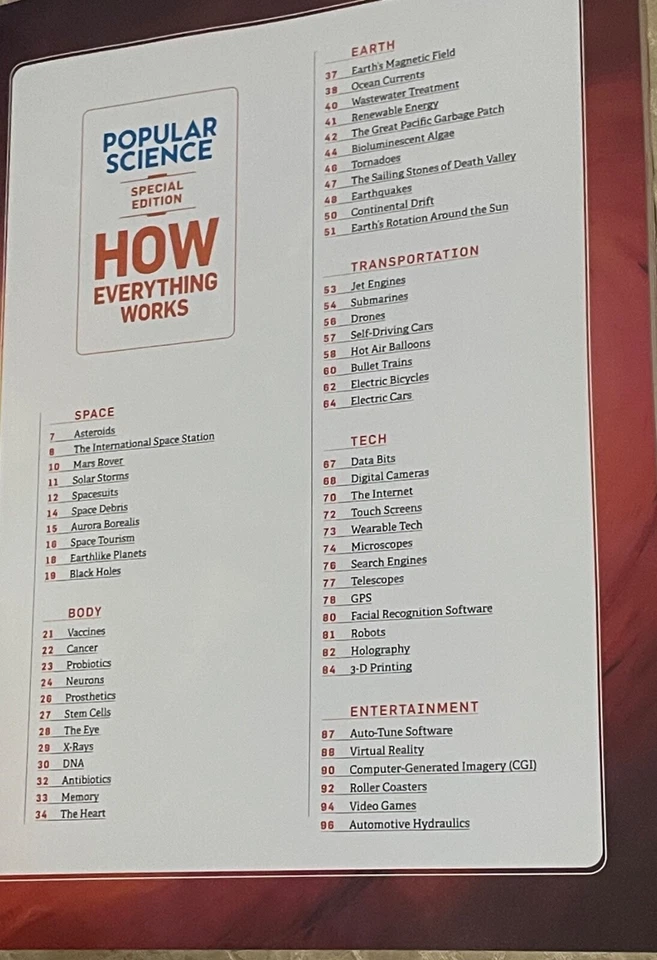 Popular Science Magazine (How Everything Works / Become an Instant Expert...)   - Image 3 of 4