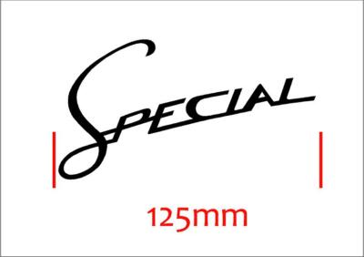 125mm lambretta Special leg shield scooter vinyl as pic all colours available