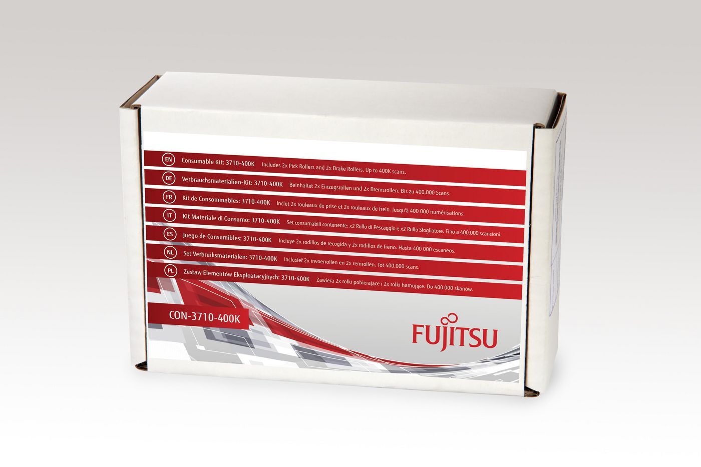 Комплект расходных материалов Fujitsu Сканер 3710-400K Verbrauchsmaterialienkit 18590₽