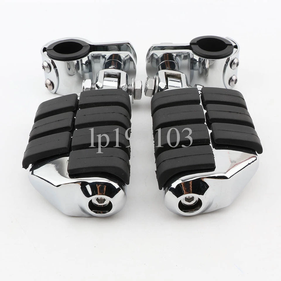 Clavijas de pie de carretera de 1-1/4" para Harley-Davidson Electra Glide Ultra Limited FLHTK Foto 3 de 4
