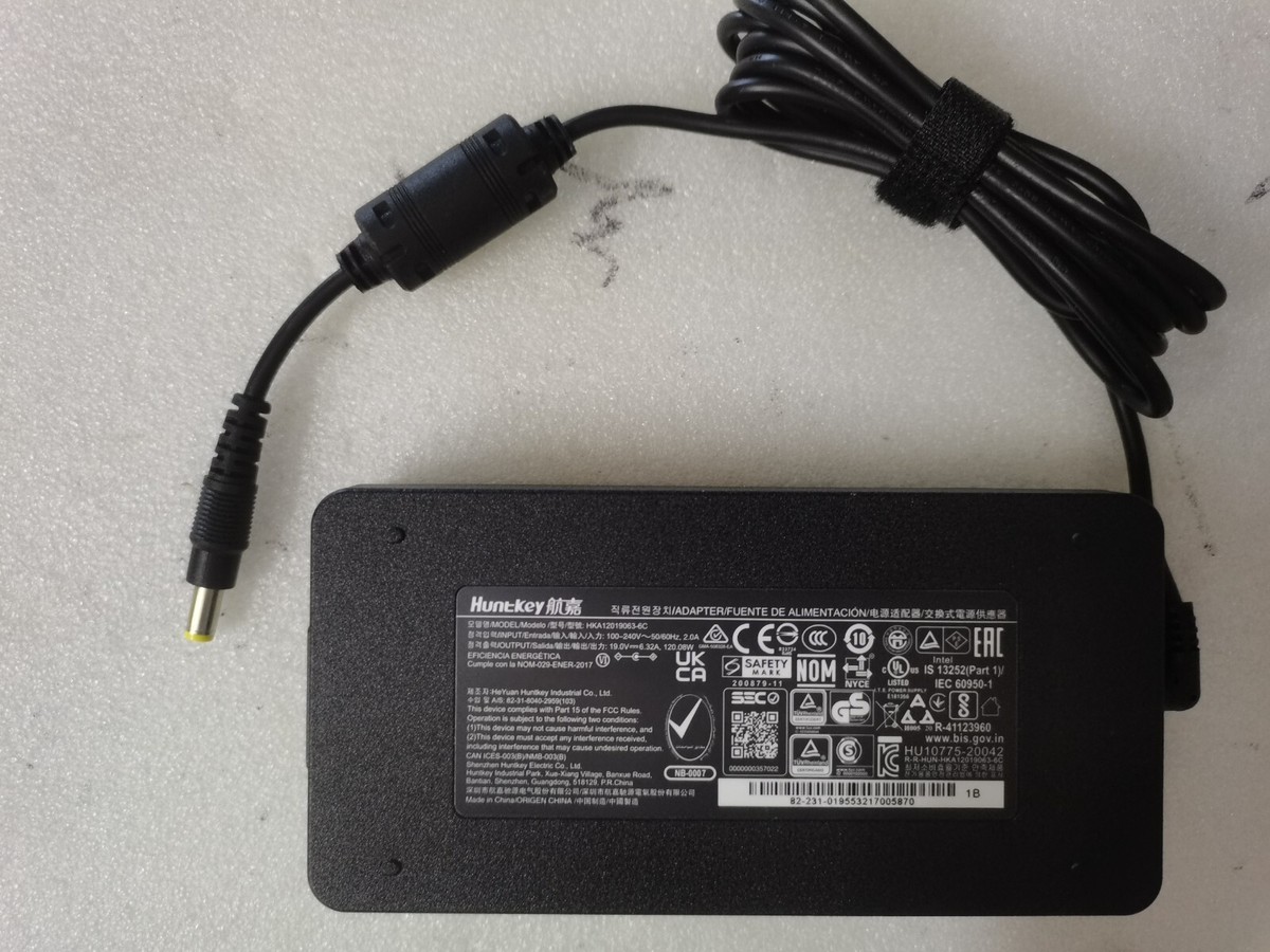 KFD 120W Netzteil 19V/6,32A – Universalladegerät Für Mini-PCs Wie Intel NUC, Beelink, MINISFORUM, GMKtec Und Mehr