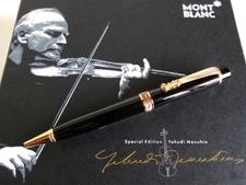 Montblanc Meisterstuck Yehudi Menuhin Donation Limited Edition Ballpoint Pen