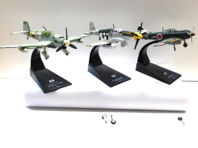 AmerCom 3x Legendäre Kampfjäger A6M3 Zero Junkers Ju 87B-2 North American  Set 4