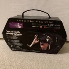 Dream Vision Virtual Reality VR Smartphone Headset Plug & Play Tzumi Dream360