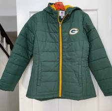 Green Bay Packers Puffer Jacket / Women's M Or L /