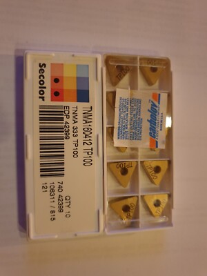 10x Seco TNMA 160412 TP100 Wendeschneidplatten carbide inserts