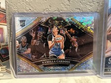 2024 PANINI SELECT WNBA KAMILLA CARDOSO SNAPSHOTS DISCO RC /75 CHICAGO SKY DD6