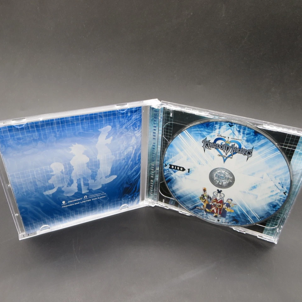 Kingdom Hearts Original Soundtrack CD with Spine and Manual Japanese - Image 3 of 4