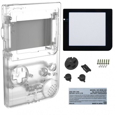 Kompatible Hülle Für Nintendo Game Boy Pocket Transparent GBP Ersatzteil
