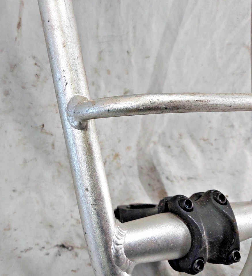 Manillar de bicicleta reclinado Easy Racer 11/8" vástago sin rosca 18,5x24" ¡Envío a EE. UU.! Foto 2 de 4