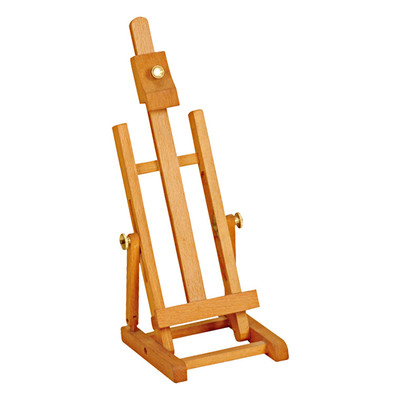 KÜNSTLER TISCHPLATTE STAFFELEI 34cm VERSTELLBAR HOLZ BUCHE ZUM AUSSTELLEN & BEMALEN B34 