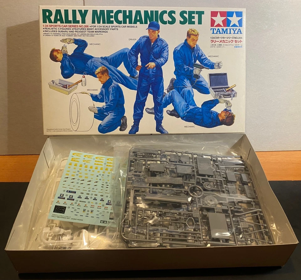 TAMIYA 1/24 - Ref: 24266 - RALLY MECHANICS SET - Immagine 4 di 4