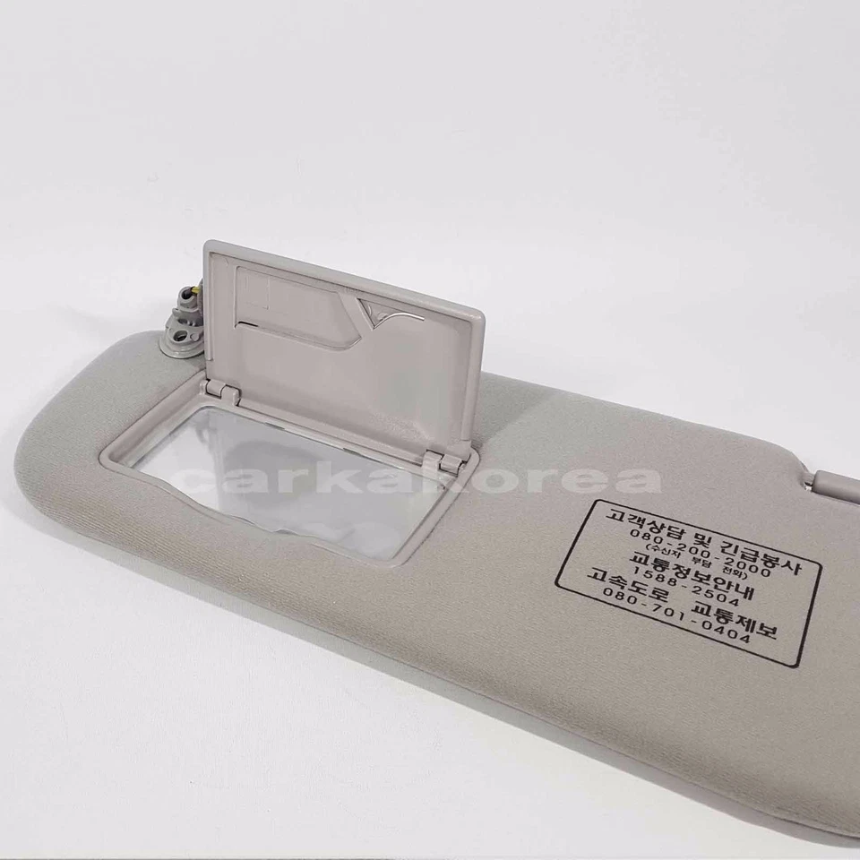 Genuine 852012G010QW Sun Visor Inside Driver Left Gray For KIA OPTIMA  2006-2010 - Image 4 of 4