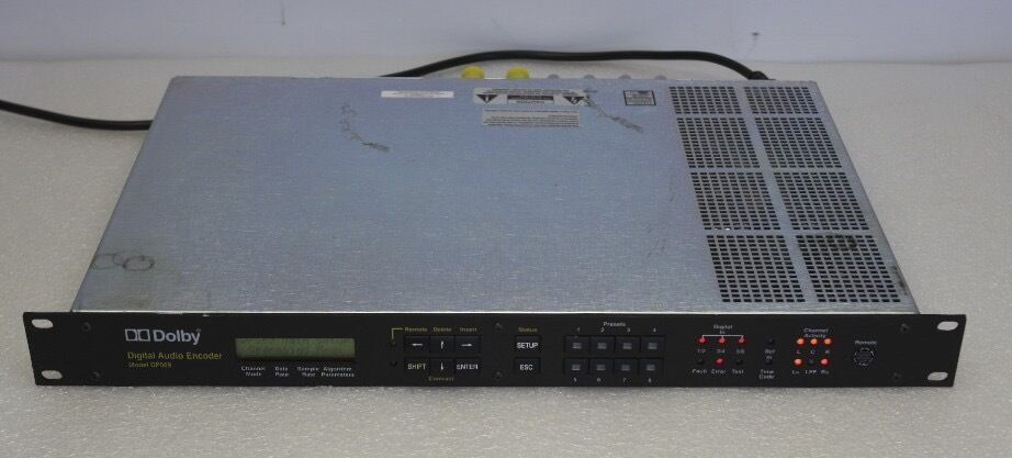 Dolby DP569 DP 569 Multichannel Digital Audio Encoder - Professional DTV - Picture 4 of 7