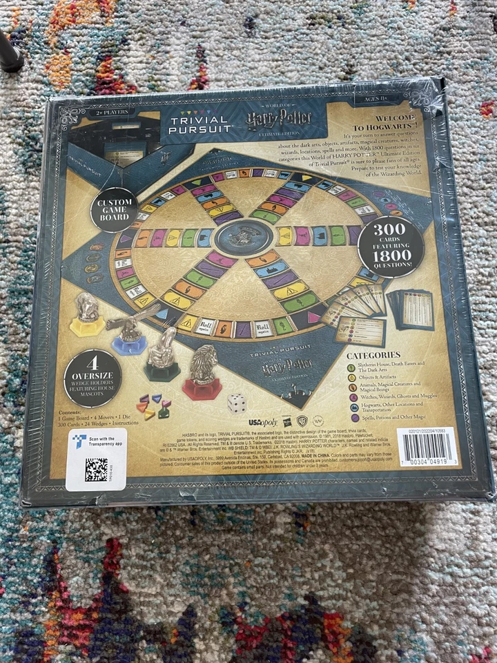 Hasbro Trivial Pursuit World of Harry Potter Ultimate Edition Completo - Imagem 2 de 2