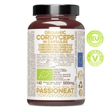Cordyceps sinensis fungo Bio coltivato in Europa -140  capsule veg 500mg