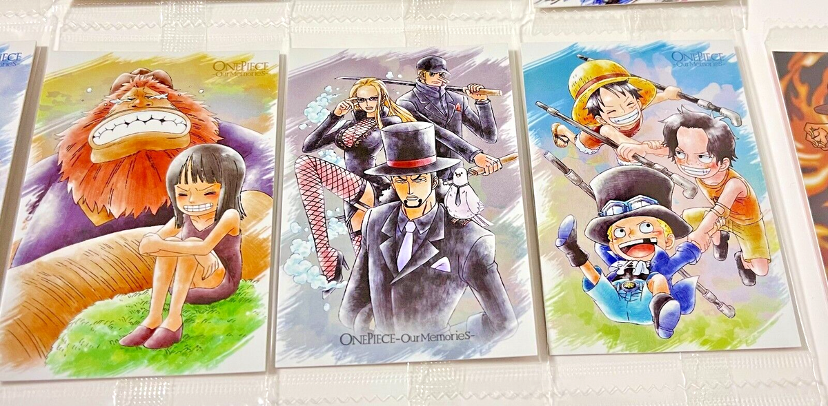 One Piece Wafer Card Our Memories Complete Set Hard to One Piece Wafer Card Our Memories Complete Set Hard to