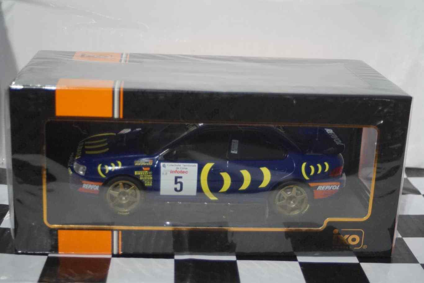 Ixo Subaru Impreza Rally Tour de Corse 1995 C.Sainz 18RMC063A.20 1:18