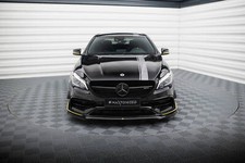 Cup Spoilerlippe schwarz für Mercedes-AMG CLA 45 Aero C117 Facelift Schwert