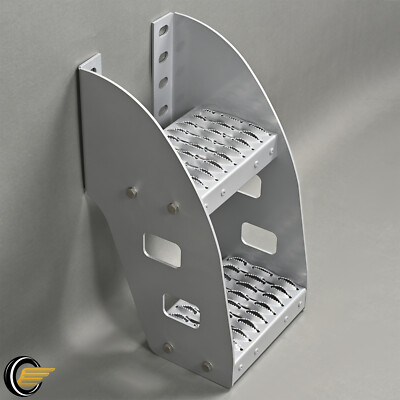 10'' Aluminum Semi Truck Frame Step For Peterbilt Kenworth Freightliner Volvo