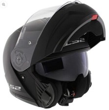 CASCO MOTO LS2 MODULARE APRIBILE FF908 STROBE 2 II NERO OPACO MATT BLACK 22.06