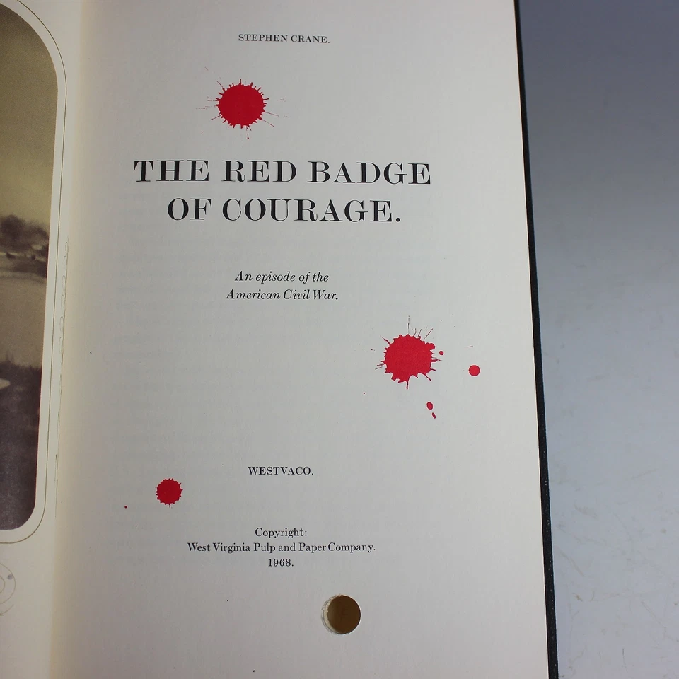 The Red Badge of Courage by Stephen Crane Virginia Pulp & Paper Co Limited Ed - Image 3 of 4