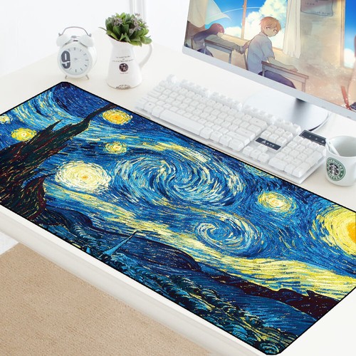 Van Gogh Fine Art Klassisches Mauspad Schreibtischmatte Mousepad Computerpad Spielen - Bild 5 von 19