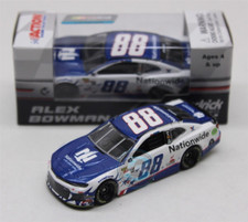 NASCAR 2018 ALEX BOWMAN  88 PATRIOTIC NATIONWIDE INSURANCE 1/64 CAR